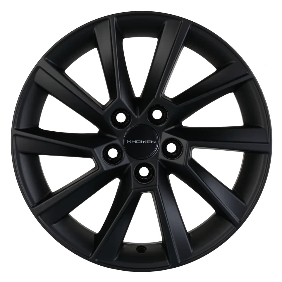 диск khomen wheels khw1507 6x15 5x100 et 38 dia 57,1 (15_rapid/fabia) black matt 