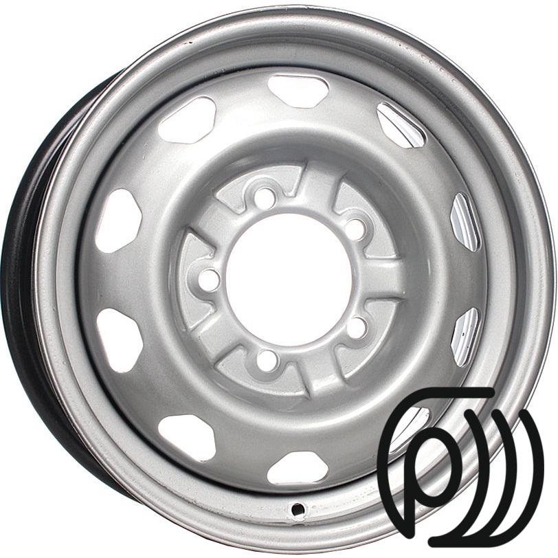 диск trebl uaz patriot 6,5x16 5x139,7 dia 108,6 (silver)