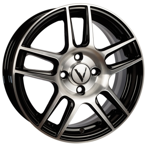 диск вектор vector к47 6x15 4x100 et39 dia 67,1 алмаз черный