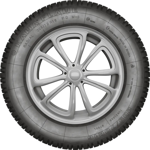 всесезонные шины кама флейм (flame) 205/70 r16 91q 